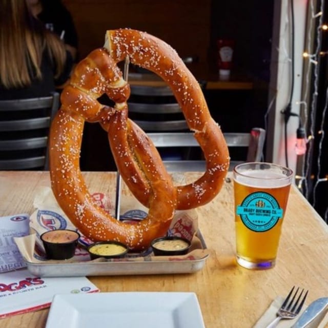 Omi's Big Bravarian Soft Pretzel.