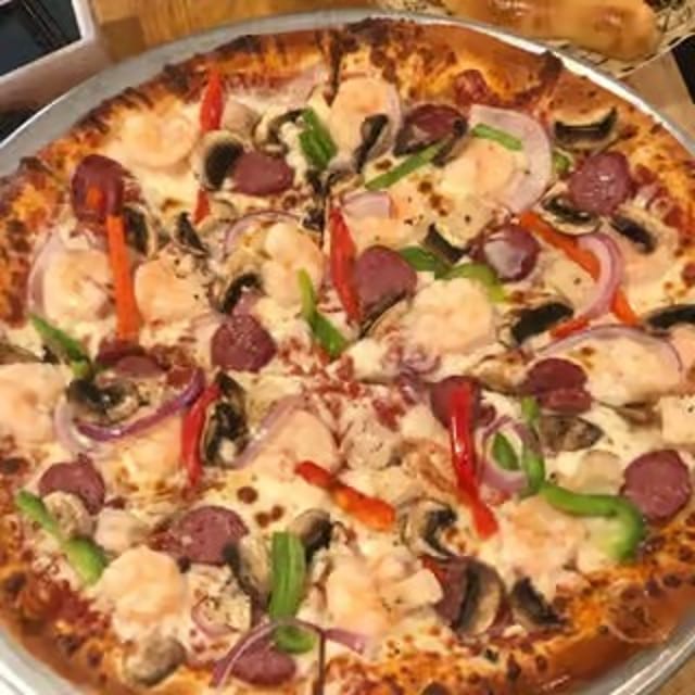 The Jambalaya Pizza.