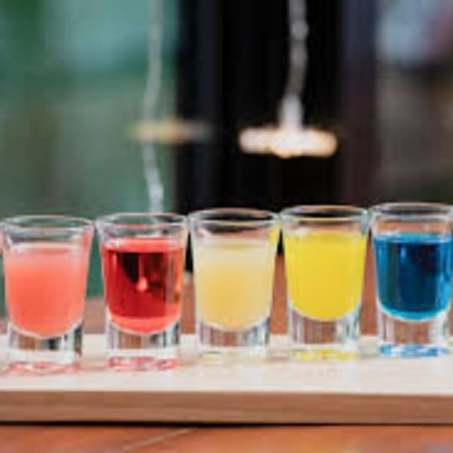 Blue Kamikaze Shot.