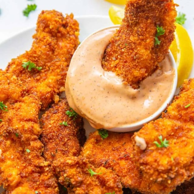 Chicken Pickin Strips.