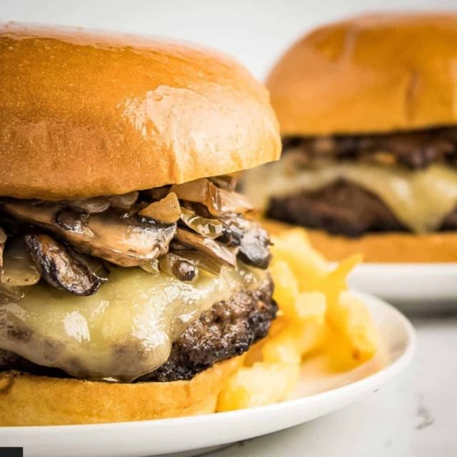 Lucky Luciano Burger.