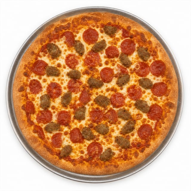 Italian Sausage Pizza.