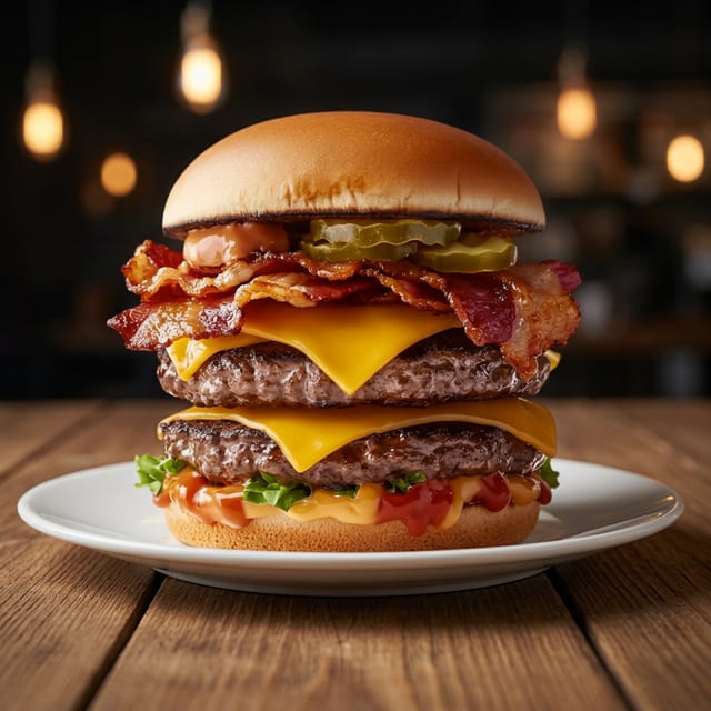 Bada Bing Bada Boom Burger.