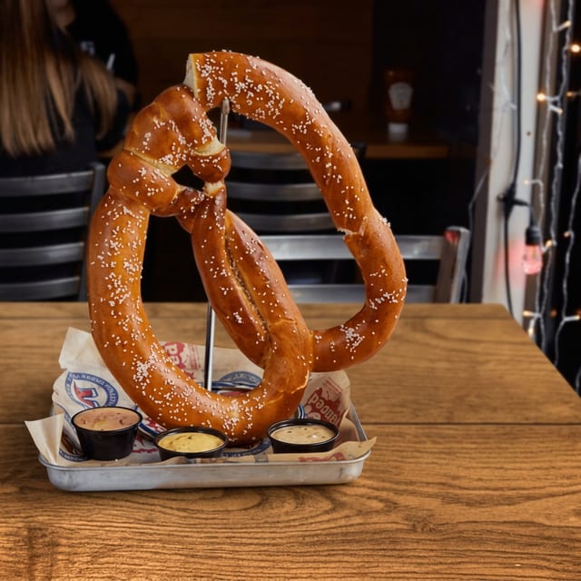 Omi's Big Bravarian Soft Pretzel.