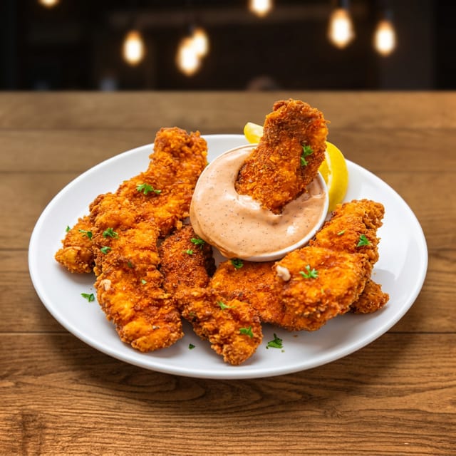 Chicken Pickin Strips.