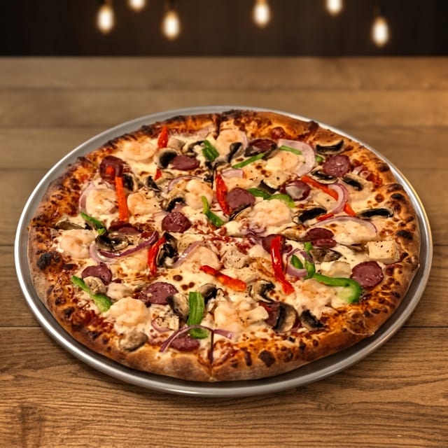 The Jambalaya Pizza.